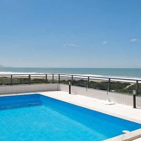 Linda Cobertura Frente Mar Com Piscina Privativa E Pe Na Areia! Apartment ฟลอเรียนอโปลิส ภายนอก รูปภาพ