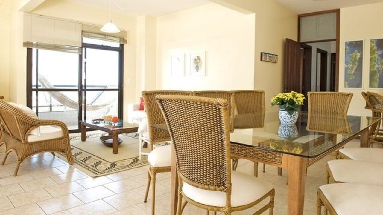 Linda Cobertura Frente Mar Com Piscina Privativa E Pe Na Areia! Apartment ฟลอเรียนอโปลิส ภายนอก รูปภาพ