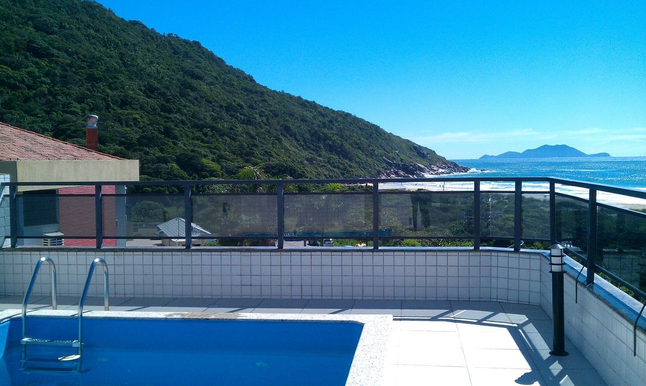 Linda Cobertura Frente Mar Com Piscina Privativa E Pe Na Areia! Apartment ฟลอเรียนอโปลิส ภายนอก รูปภาพ