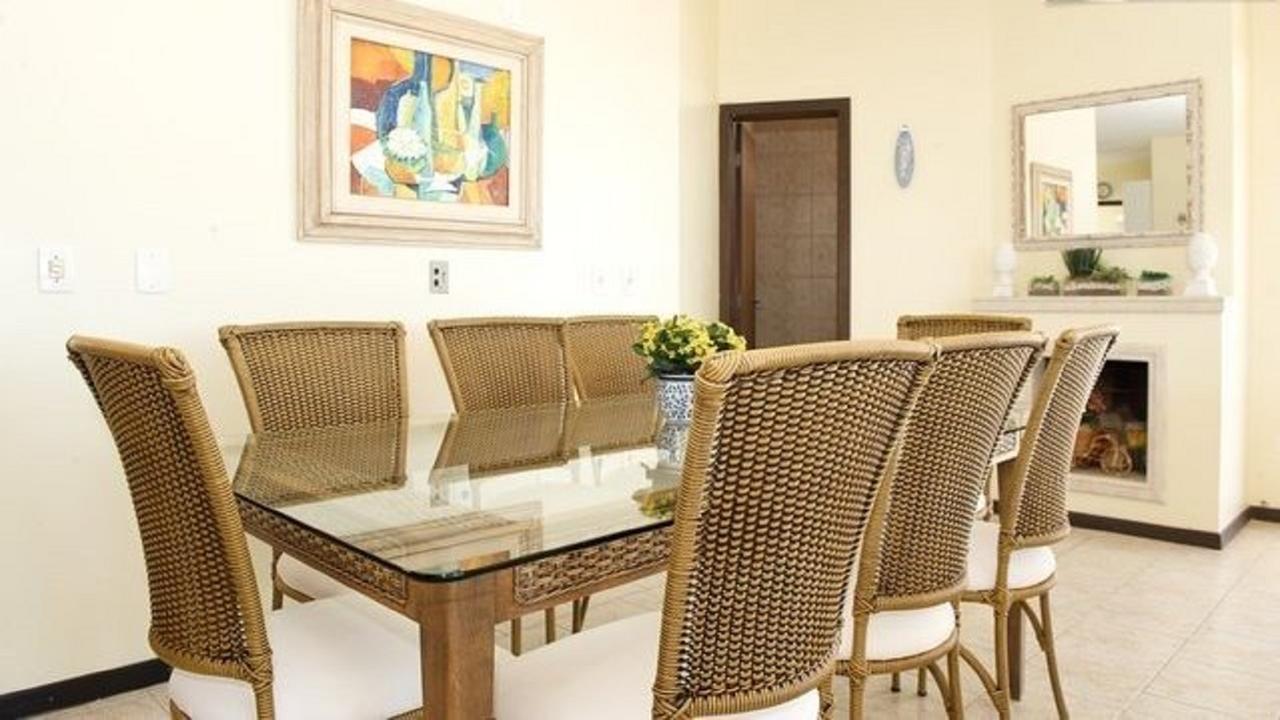 Linda Cobertura Frente Mar Com Piscina Privativa E Pe Na Areia! Apartment ฟลอเรียนอโปลิส ภายนอก รูปภาพ